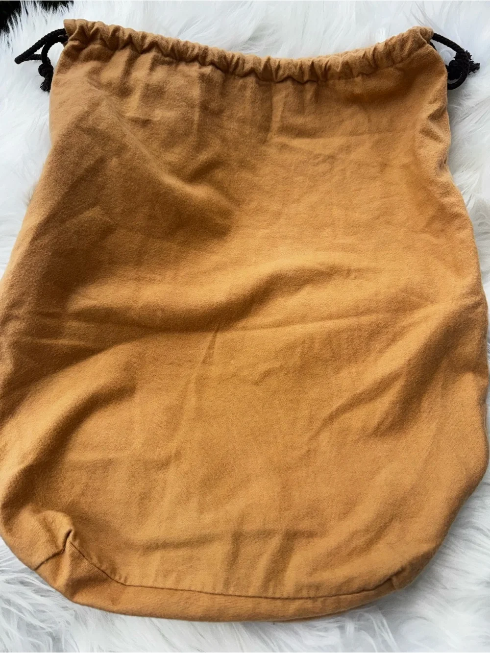 Louis Vuitton Authentic Cotton Dust Bag Logo Cord String Closure Medium 20x17x6”